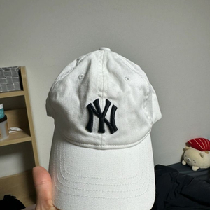 MLB 모자 흰색