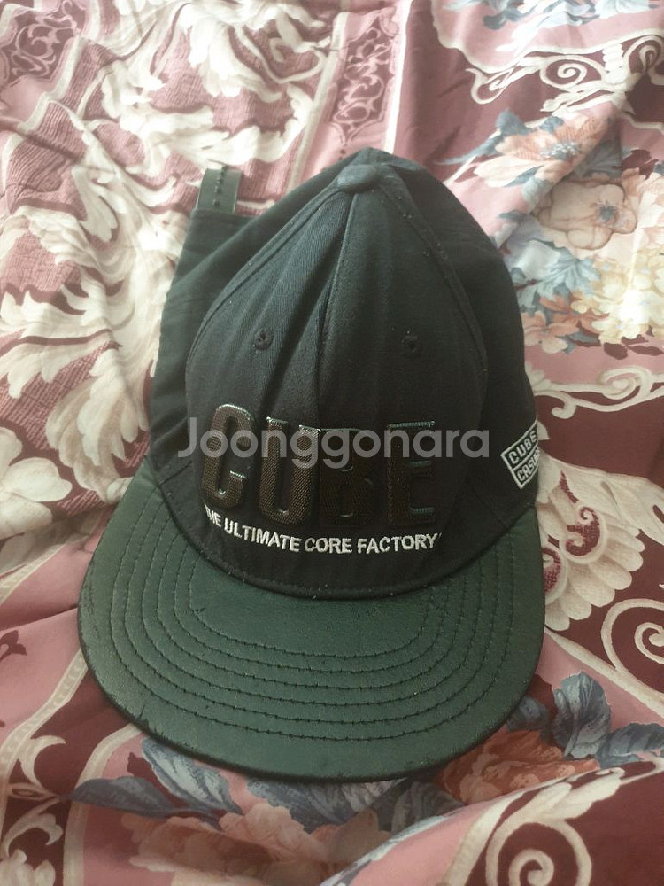 CUBE CORE FACTORY 블랙 볼캡--0