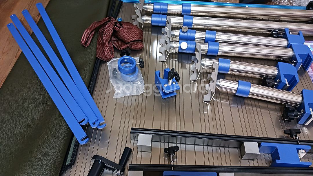 좌대 원샷3 해피피싱 접지좌대 전투좌대 미사용--3