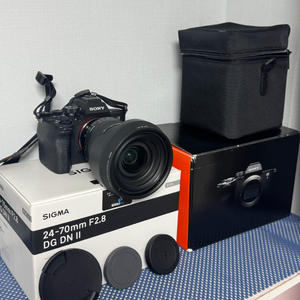 소니 a7m4미러리스+시그마아트24-70dg dn II