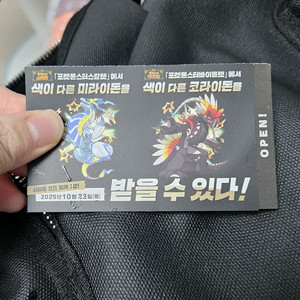 닌텐도 포켓몬 이로치 미라이돈,코라이돈 코드번호 판매