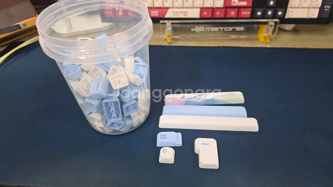 고래 MOA 키캡 PBT 염료승화 135키 하늘고래 독--0