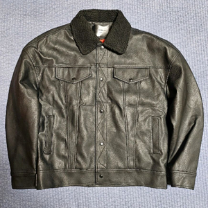 새거 드레스볼륨 양털 항공가죽자켓 XXL사이즈 팔아요