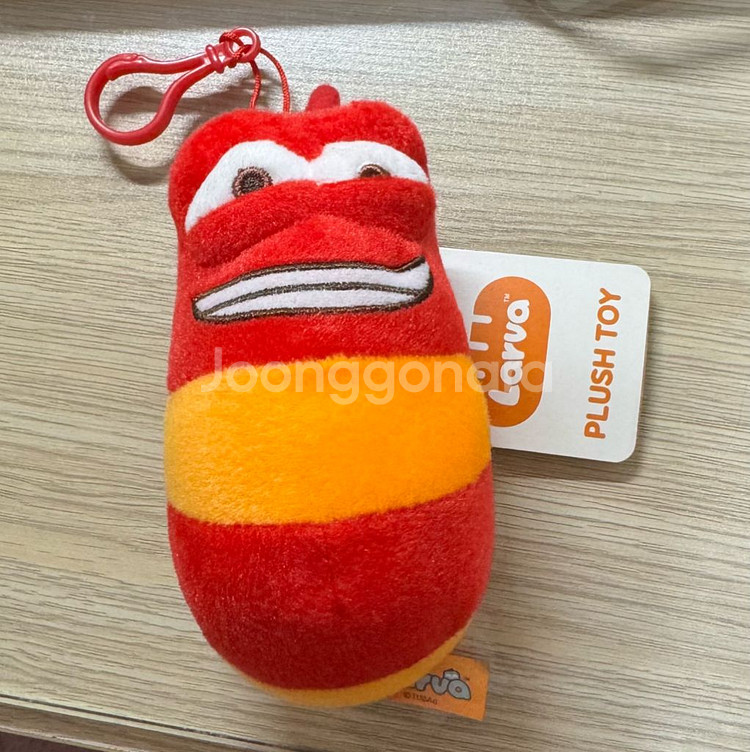 라바 인형 키링--0