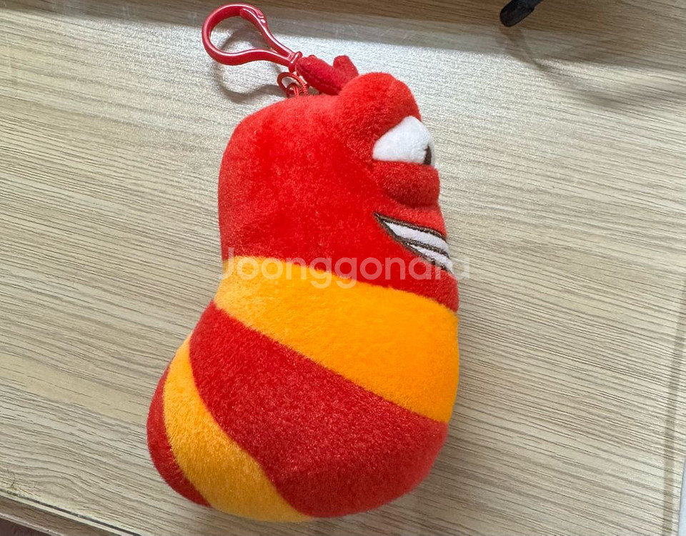 라바 인형 키링--1