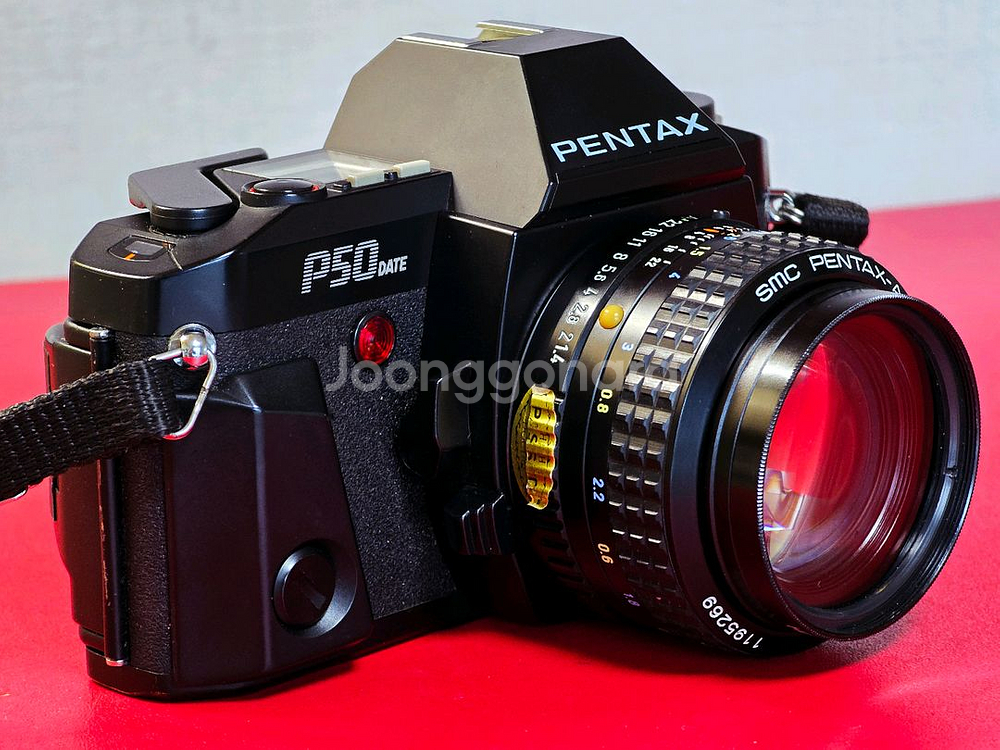 펜탁스 P50 필름 카메라+렌즈,삼각대,필름,카메라가방--4