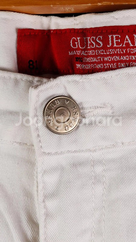 게스 흰색 반바지--5