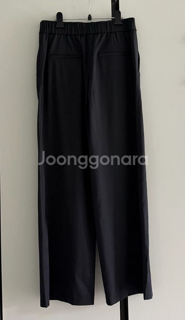 24 구호 울 블렌디드 세미 와이드 팬츠 타임 랑방--2