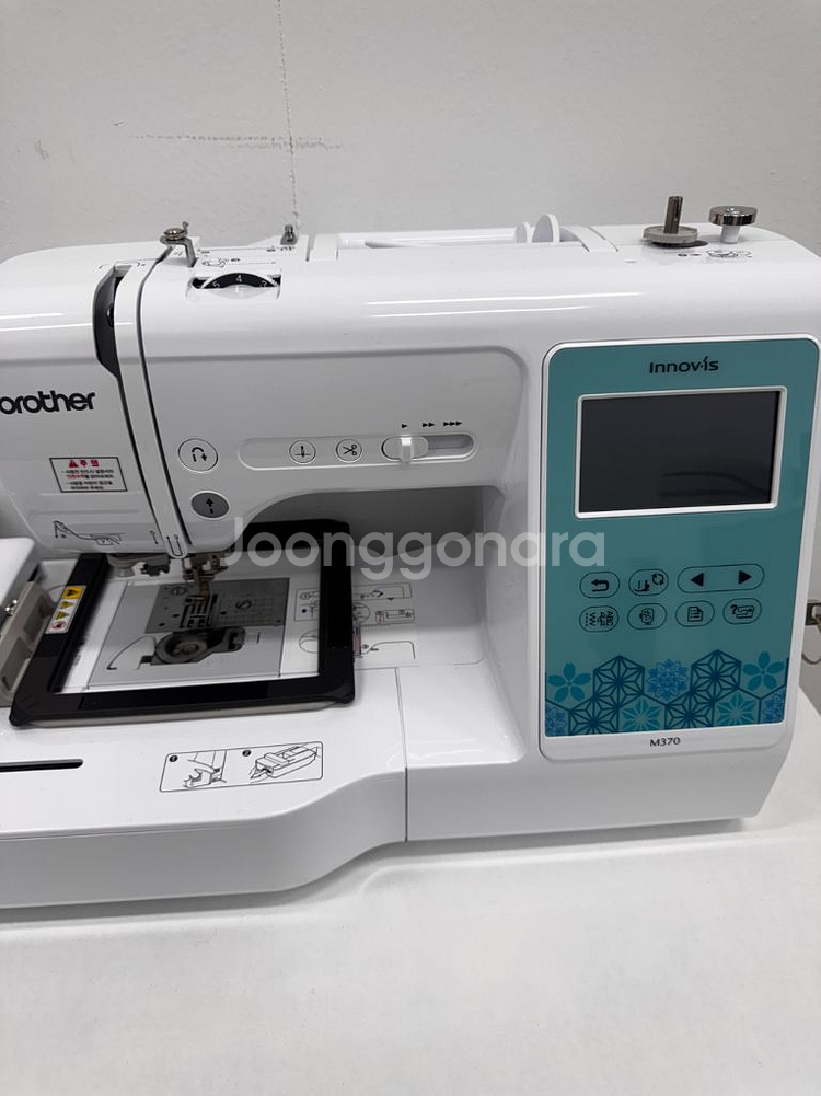 부라더 미싱 브라더 미싱 M370 판매 부자재(자석틀)--0