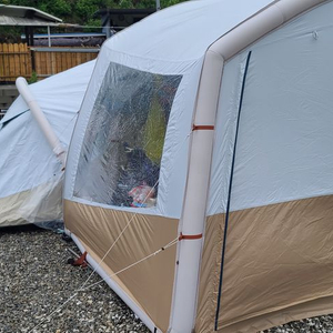 데카트론 에어텐트4.2+에어쉘터 팝니다.