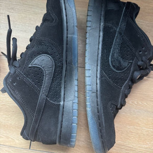 나이키 덩크 언디핏 블랙 270