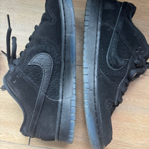 나이키 덩크 언디핏 블랙 270