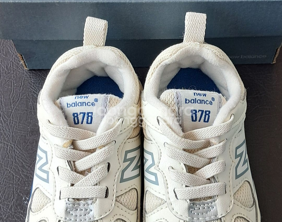 뉴발란스키즈 878 135블루 운동화거의새거--6