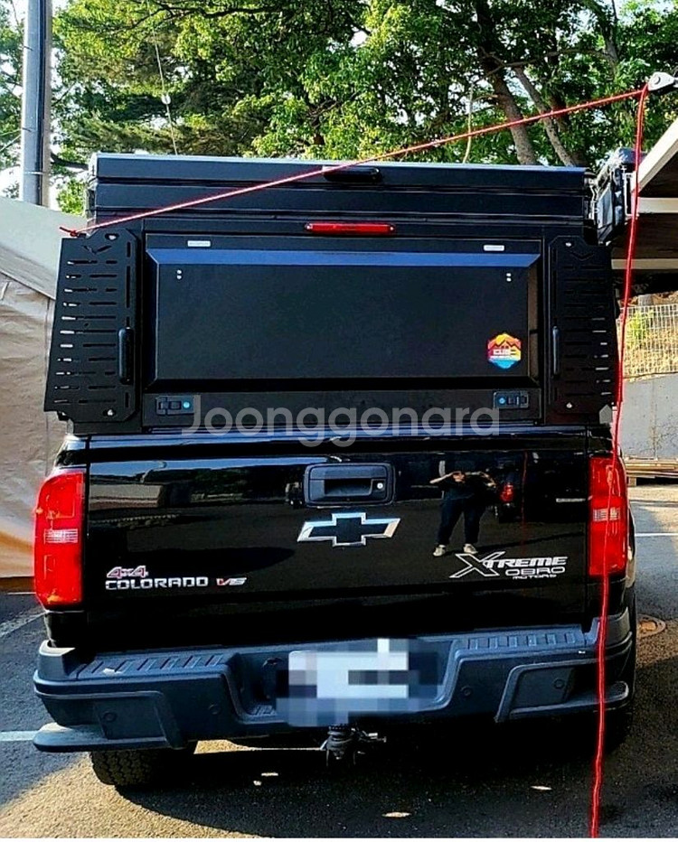 쉐보레 콜로라도 큐브V2 캐노피캠퍼 캠핑카 판매합니다--1