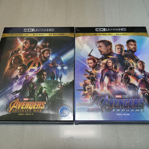 어벤져스3+4 4K 블루레이 스틸북 한정판 세트