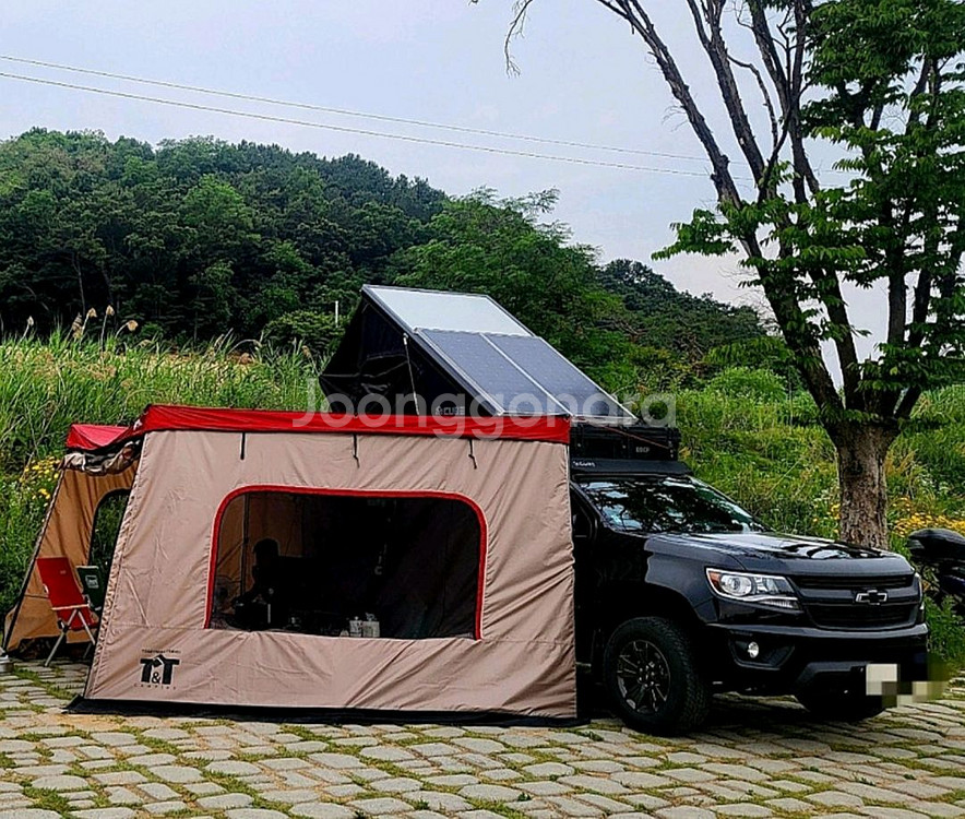 쉐보레 콜로라도 큐브V2 캐노피캠퍼 캠핑카 판매합니다--2