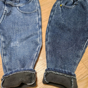 기모 본딩청바지 5호 배기핏 스판력 최고!