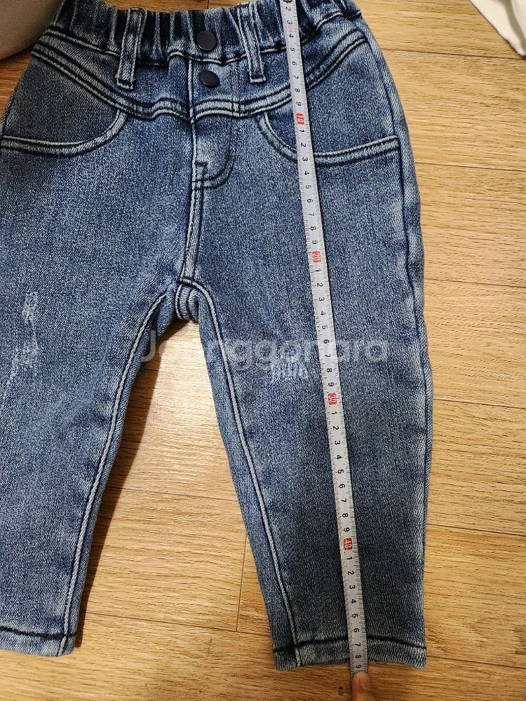 기모 본딩청바지 5호 배기핏 스판력 최고!--2