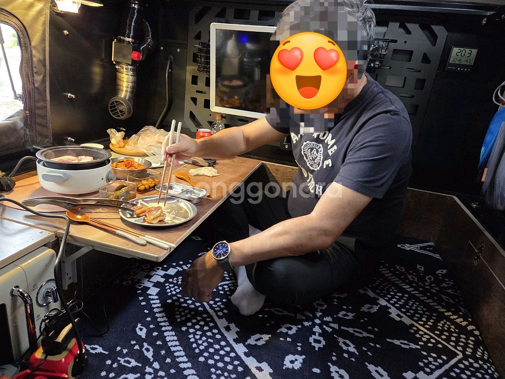 쉐보레 콜로라도 큐브V2 캐노피캠퍼 캠핑카 판매합니다--8