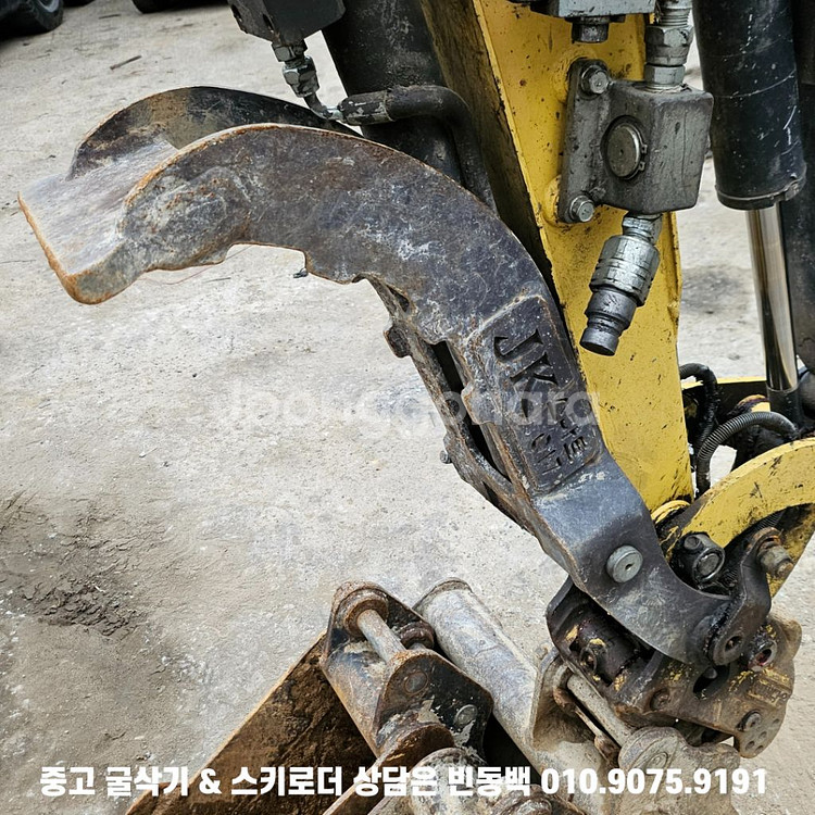 YK건기 얀마 VIO17 21년식 집게장착 미니 굴삭기--6