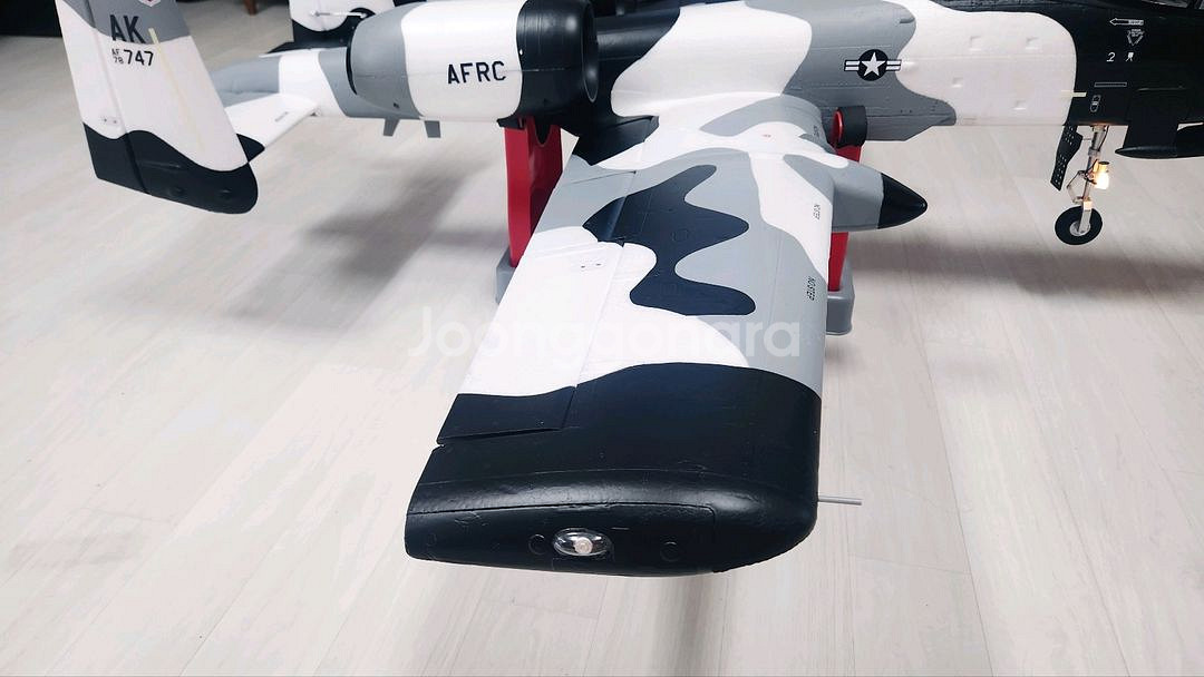 RC비행기 A10 트윈70mm 썬더볼트 덕트기--5