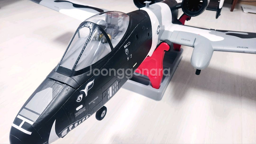 RC비행기 A10 트윈70mm 썬더볼트 덕트기--3