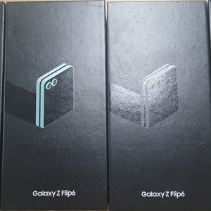 갤럭시Z플립6 256G 자급제 전시폰 판매합니다.