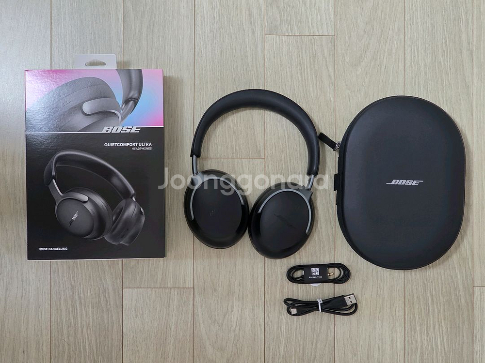 BOSE 보스 QC 울트라 헤드폰 블랙 풀박스--0