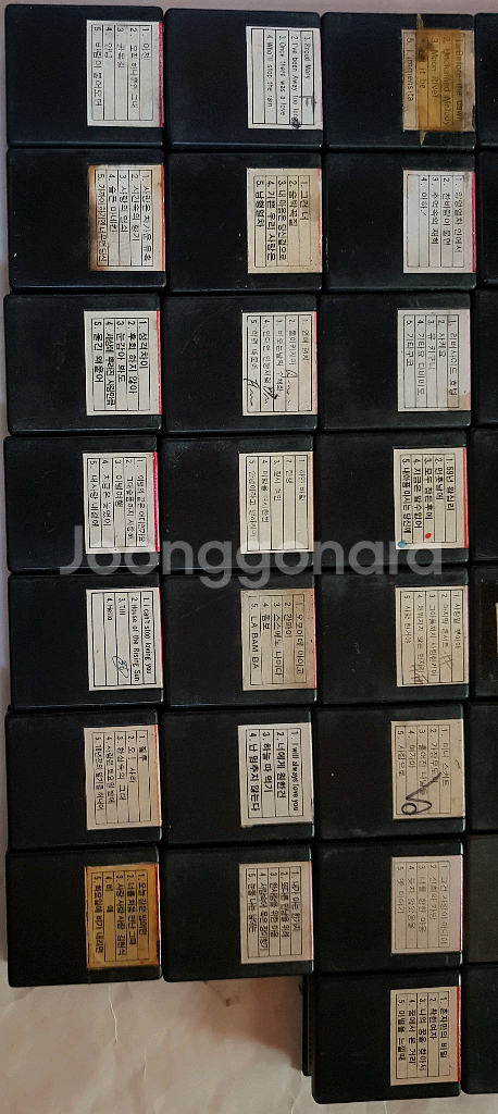 노래방팩45개 ELF SONG CARTRIDGE(전부다--3