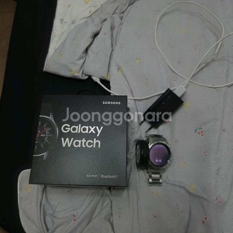갤럭시 워치 46mm 풀박 판매합니다.--0