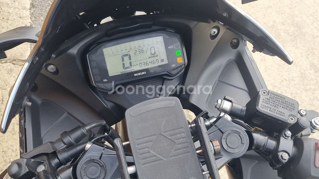 스즈키 gsxr125 abs 18년식/sc머플러구변/블--8