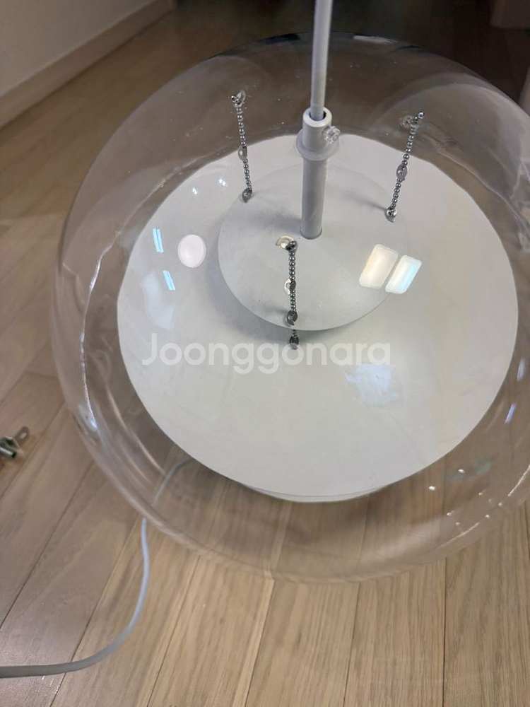 베르판 st 글로브 팬던트 조명 화이트--3