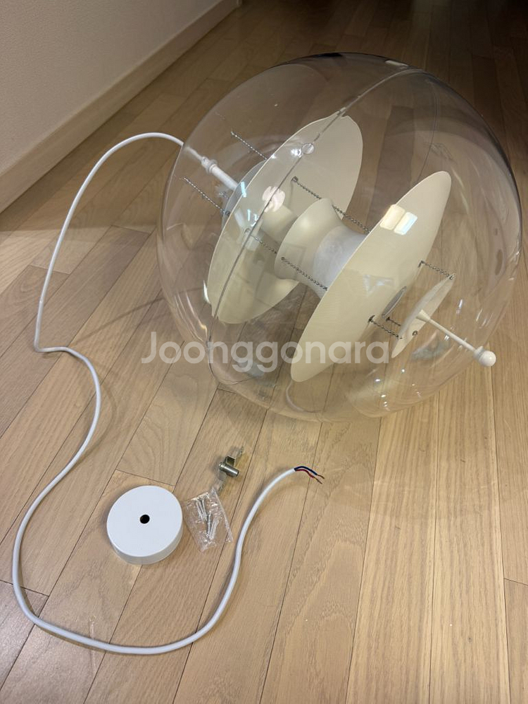베르판 st 글로브 팬던트 조명 화이트--4