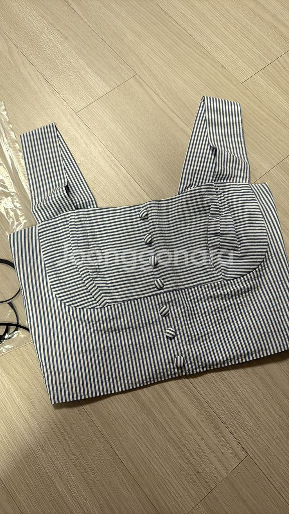 파리앤뉴욕 생트로페 탑 (블루 스몰사이즈)--1