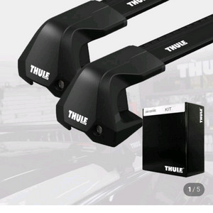 툴레 블랙 엣지바 가로바 신형 EV6 전용키트 장착중