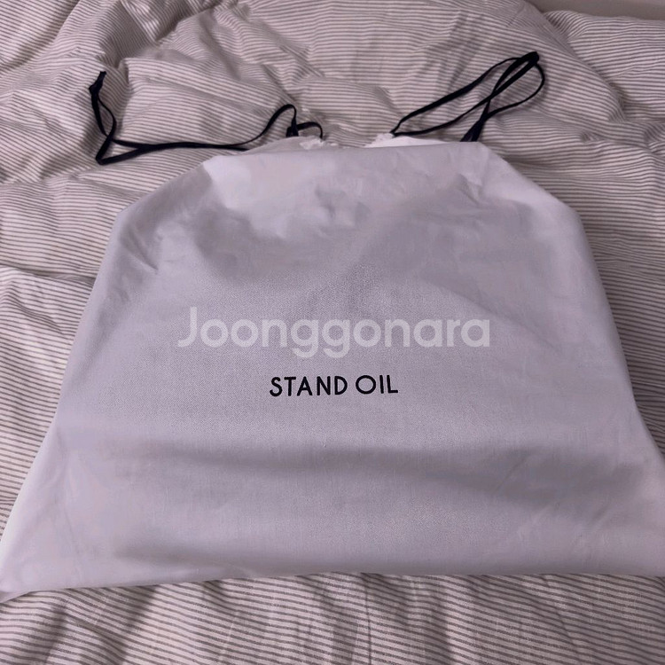 [새상품] 스탠드오일 Oblong bag 오블롱백 블랙--8