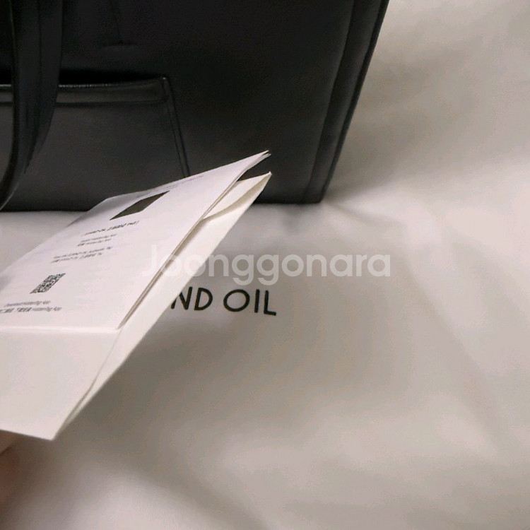 [새상품] 스탠드오일 Oblong bag 오블롱백 블랙--9