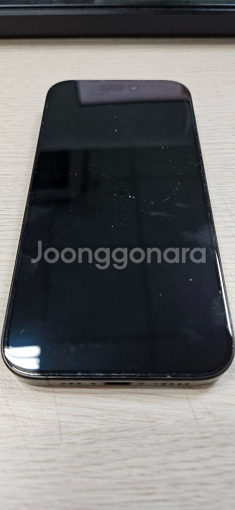 아이폰15프로 256기가 블랙--1