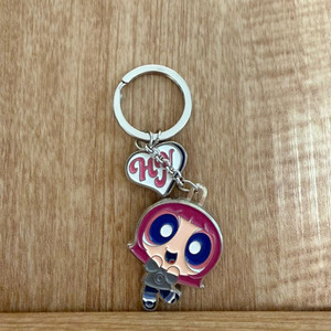 뉴진스 njz 하니 메탈 키링