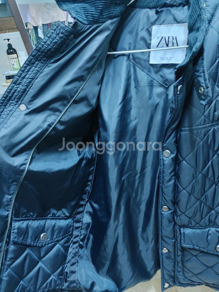 자라 퀼팅자켓--1