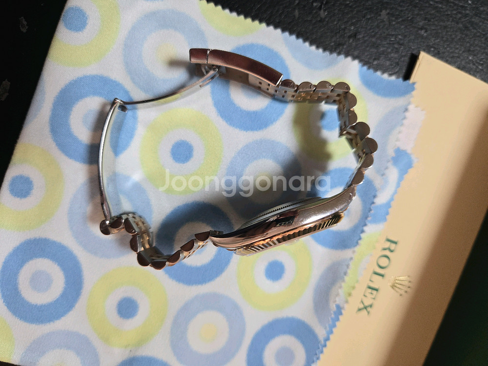 롤렉스 데이데이트 41mm 썬더스트10포인트--6