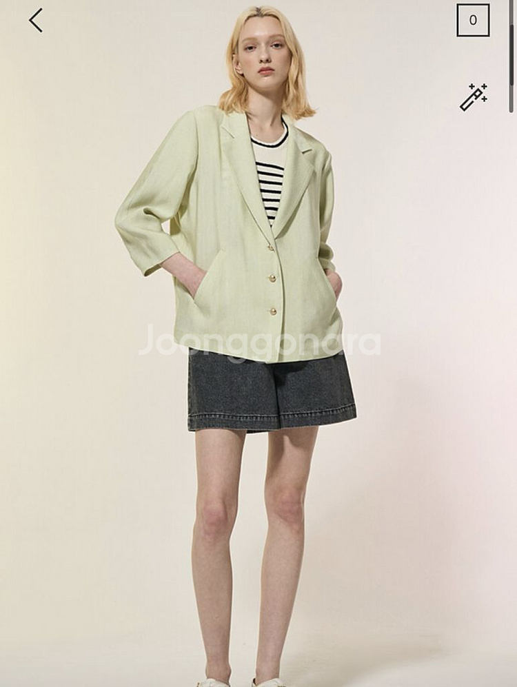 랑방컬렉션 자켓 다크 그레이 55--6