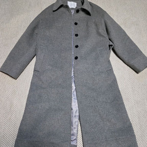 그레이 롱코트 free사이즈