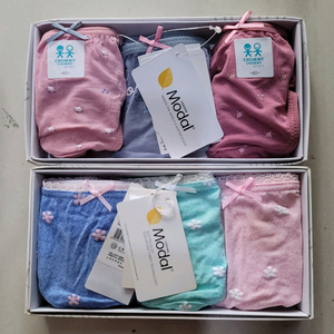 첨이첨이 여아모달삼각팬티 3매입 총2박스 새상품