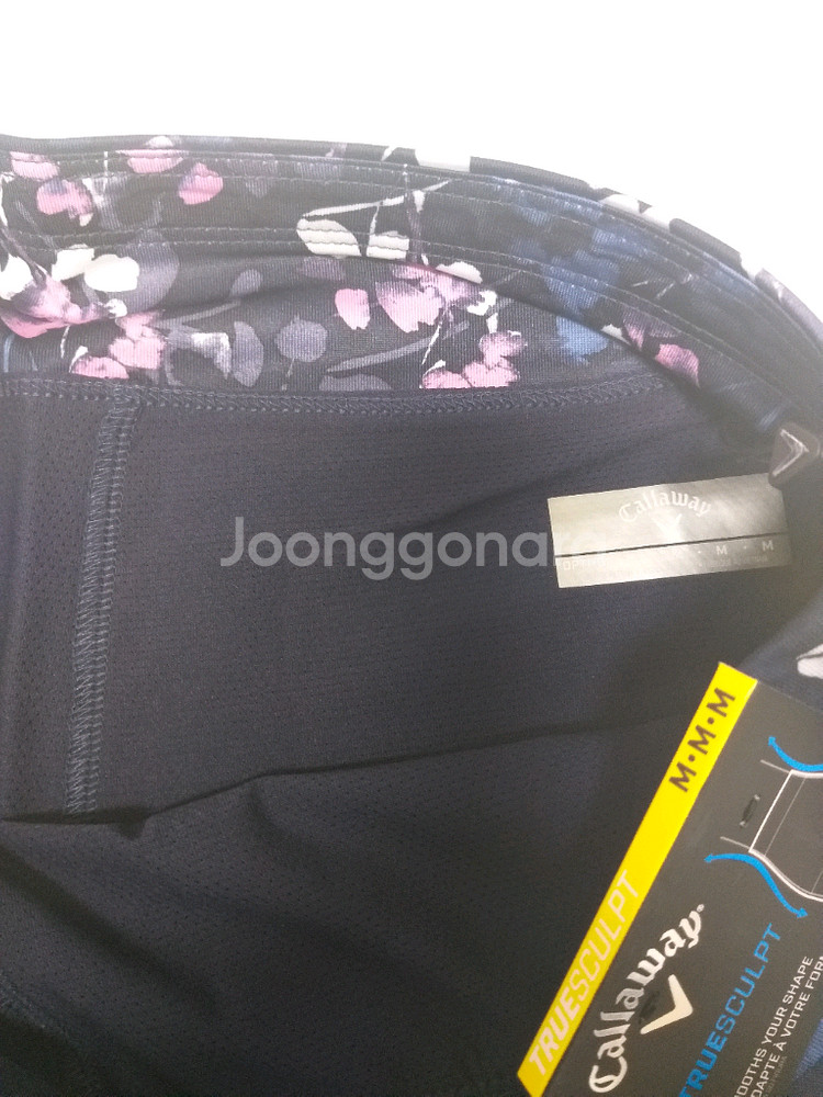 캘러웨이 정품 여성용 버터플라이 프린트 러플 골프 스코--3