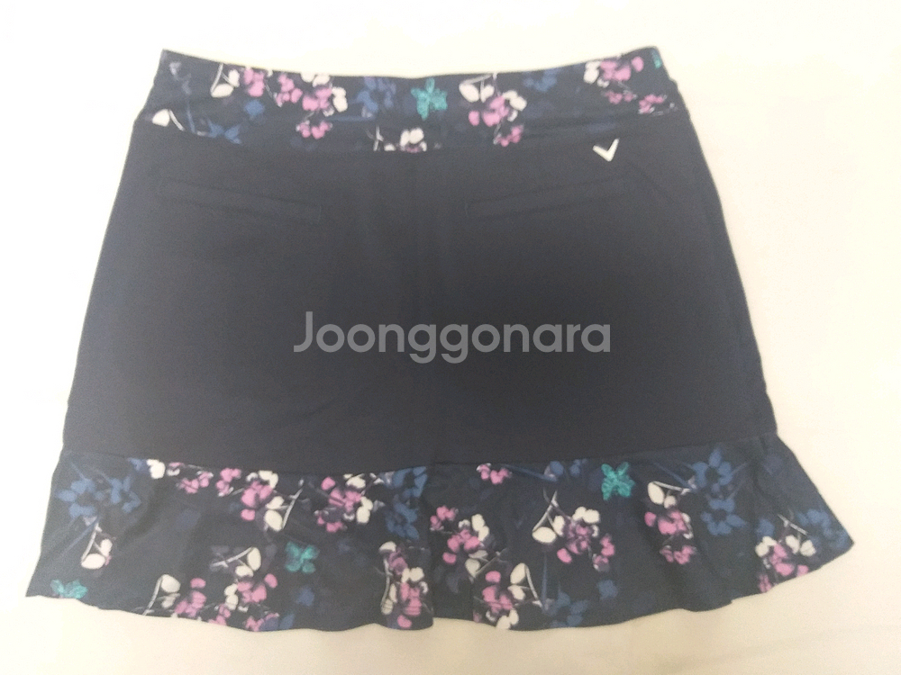 캘러웨이 정품 여성용 버터플라이 프린트 러플 골프 스코--5