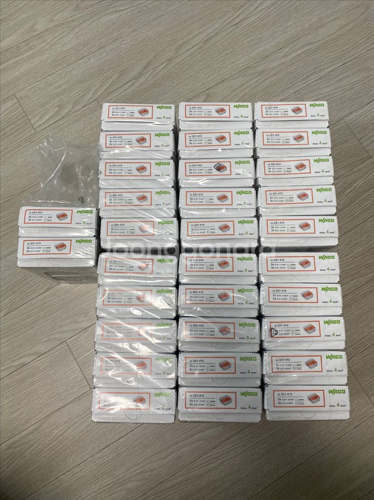 와고커넥터 3P 221-413 (3200개일괄)--0