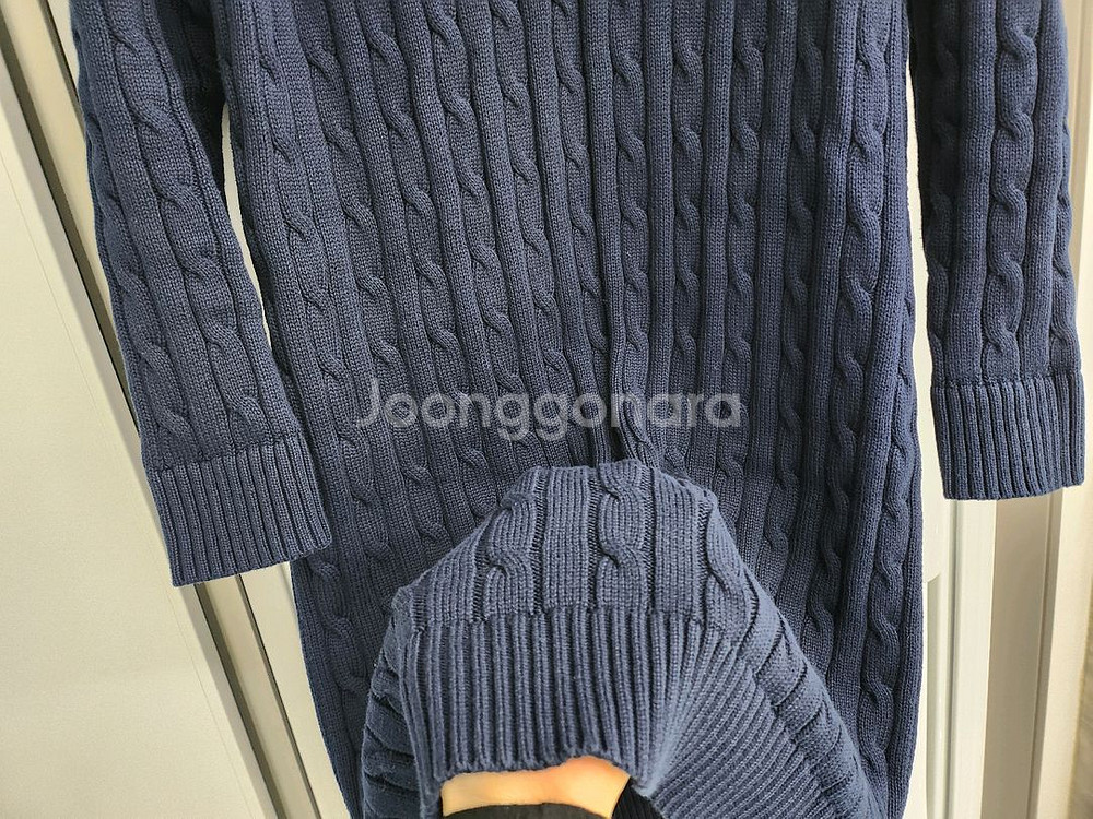폴로 랄프로렌 여자 꽈배기 원피스 M 55-66 택포--4