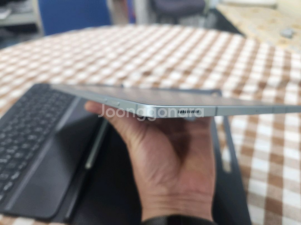 갤럭시 탭 S7 FE lte + 키보드 북커버--6