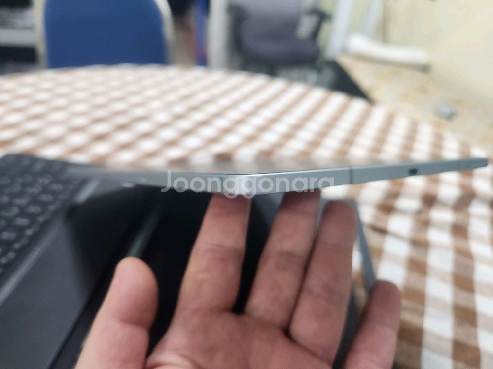 갤럭시 탭 S7 FE lte + 키보드 북커버--4